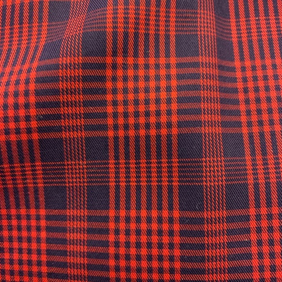 Men’s ETON red/navy dress shirt EUC - Picture 4 of 4